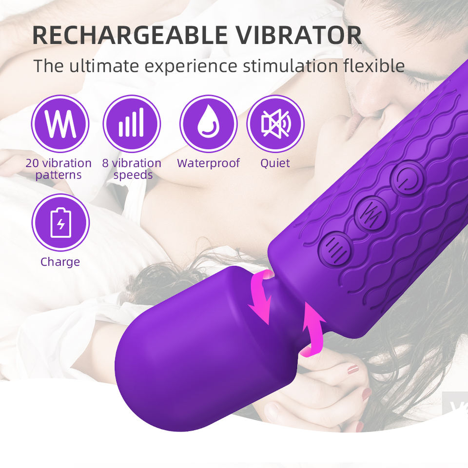 Sensational Silk Wand Massager