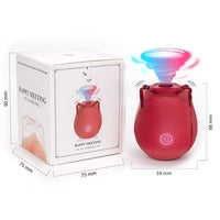 Elegant Rose Suction Vibrator