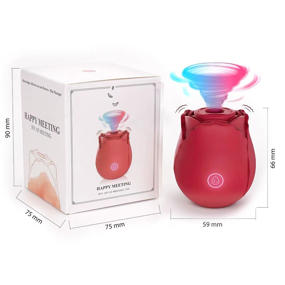 Elegant Rose Clitoral Suction Vibrator