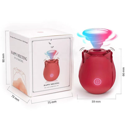 Elegant Rose Clitoral Suction Vibrator