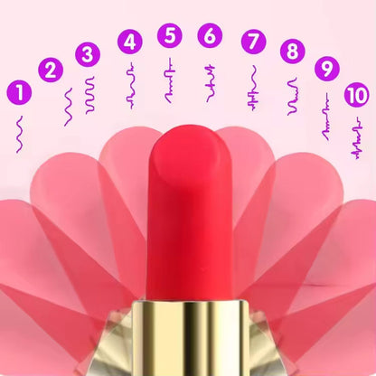 Elegant Lipstick Clitoral Vibrator