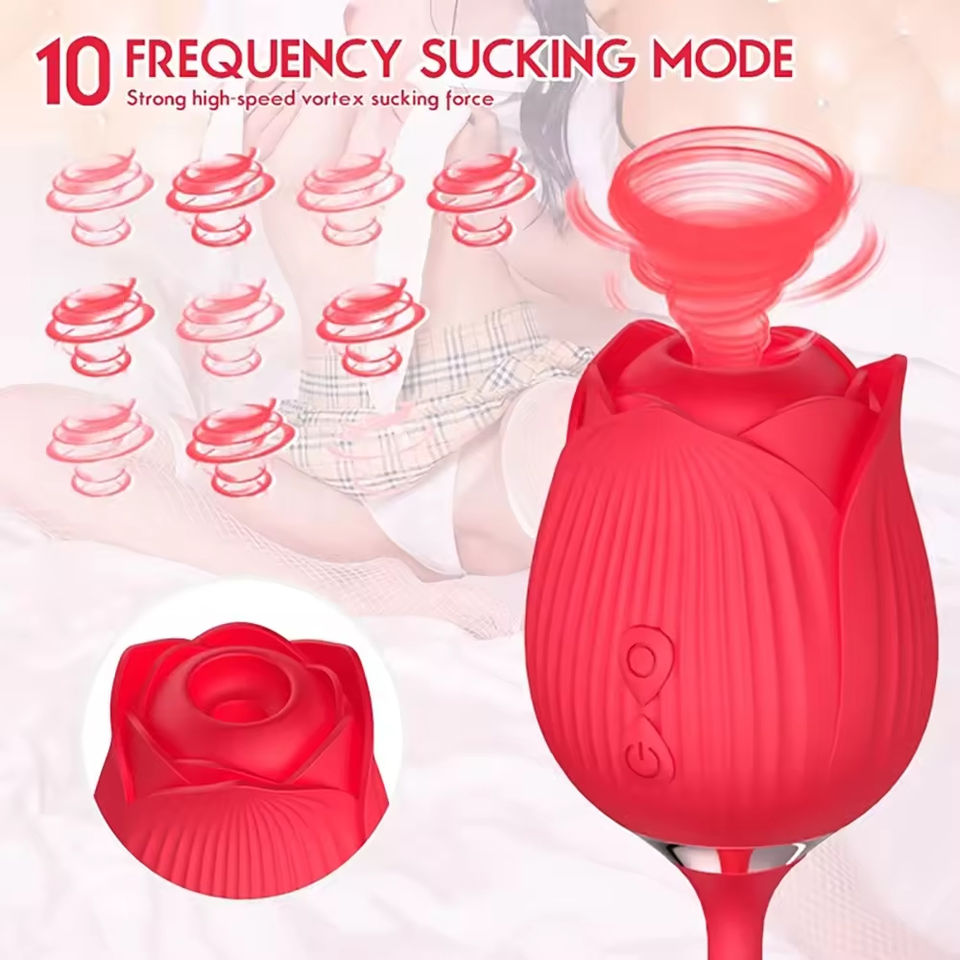 Rose Delight Dual Stimulation Vibrator