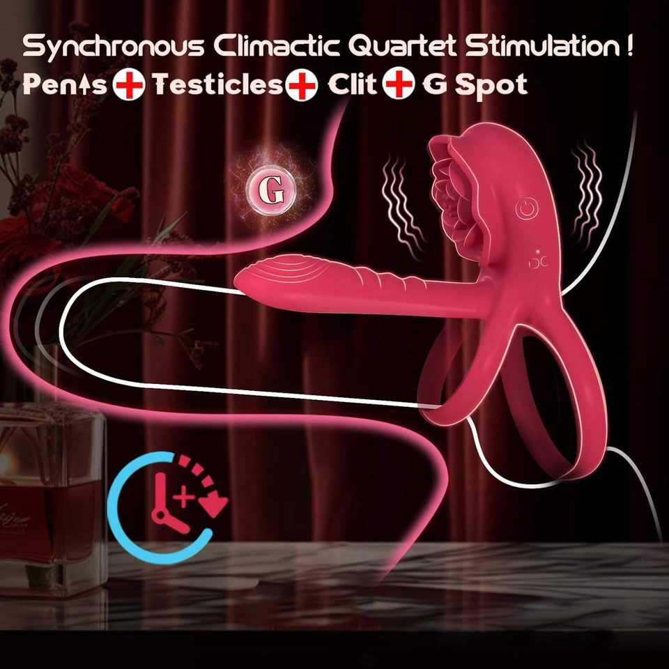 Intimate Joy: Couples Vibrating Ring