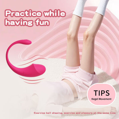 Silicone Wireless Pleasure Egg Vibrator